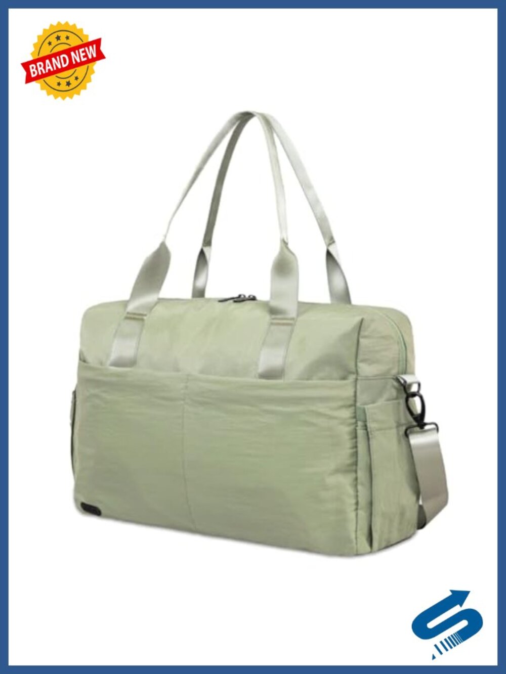 Jadyn Austin Travel Duffel Bag Weekender with Laptop Sleeve Trolley Sleeve